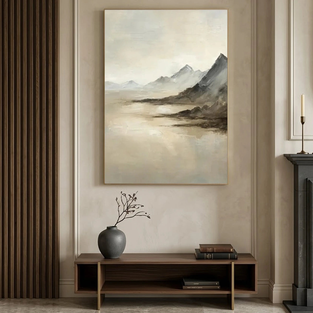 Abstract Mountain Wall Art #MM010