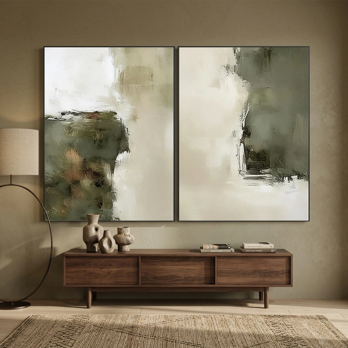 Wabi Sabi Wall Art Set of 2 #WS064