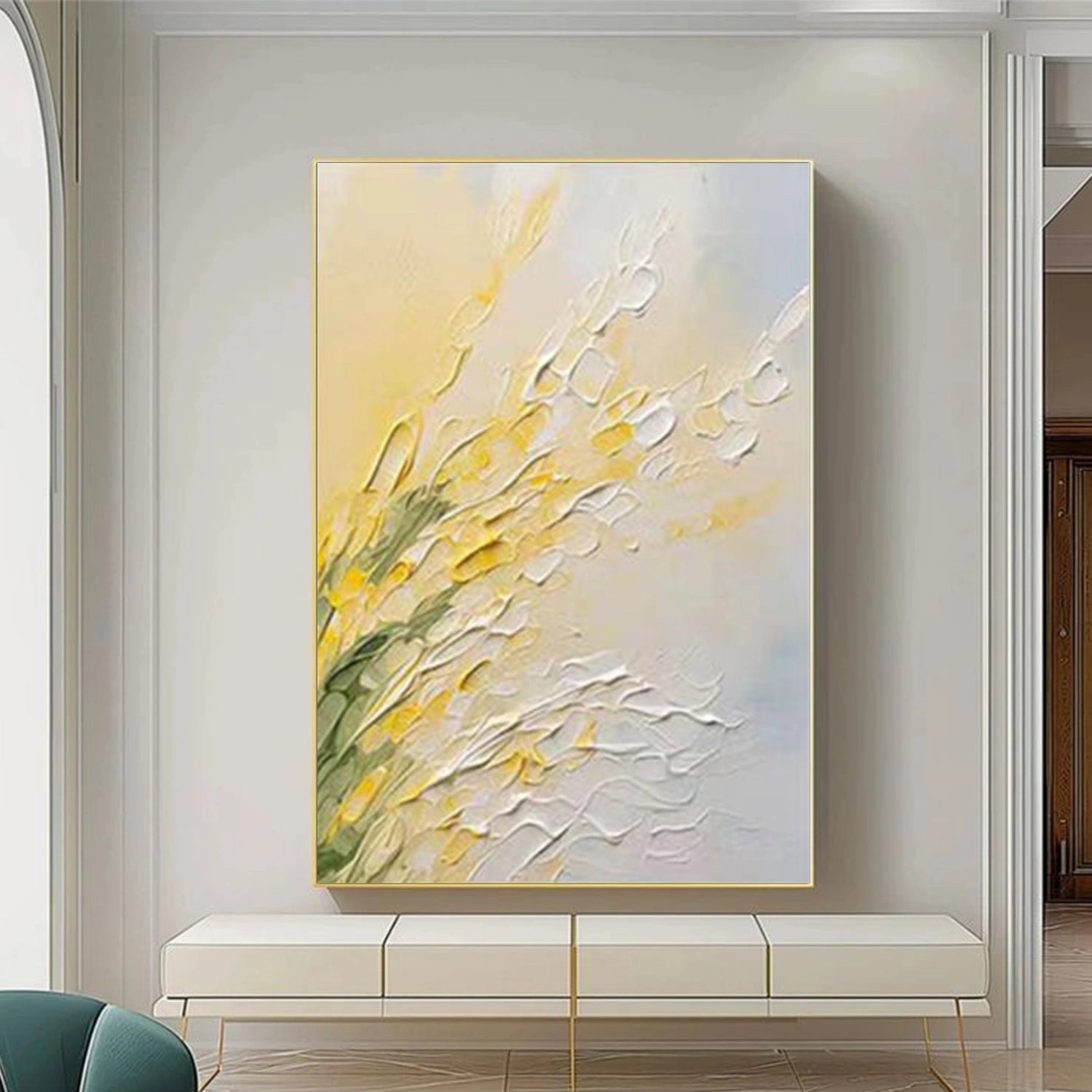 Abstract Textured Wall Art #AW009