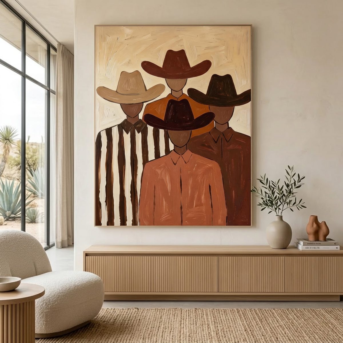 Western Cowboy Wall Art #AC 138