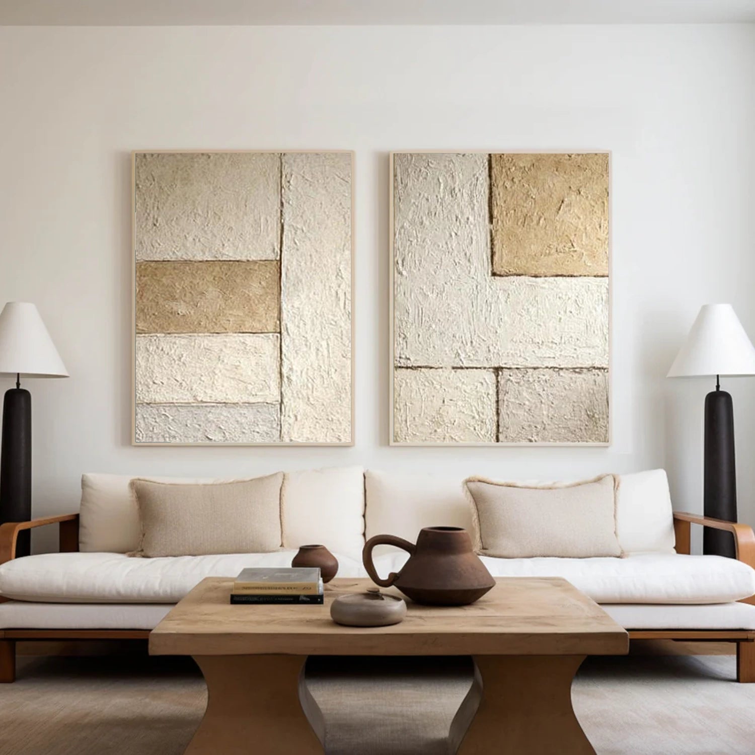 Wabi Sabi Wall Art Set of 2 #WS050