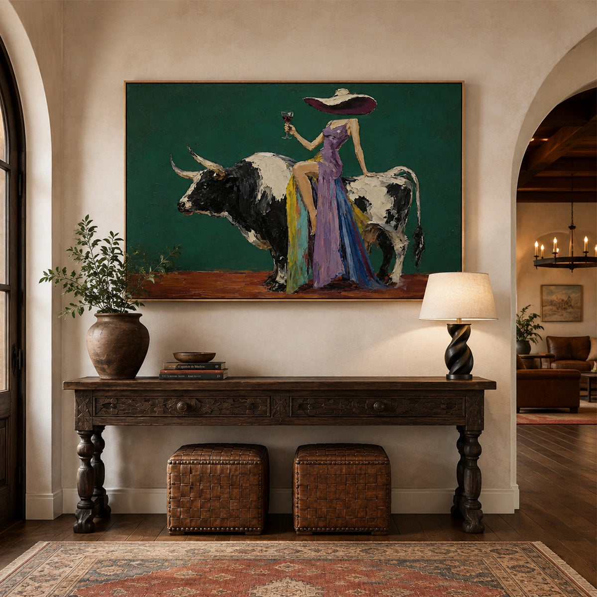 Western Cowboy Wall Art #AC025