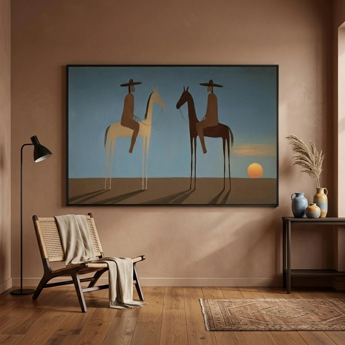 Western Cowboy Wall Art #AC077