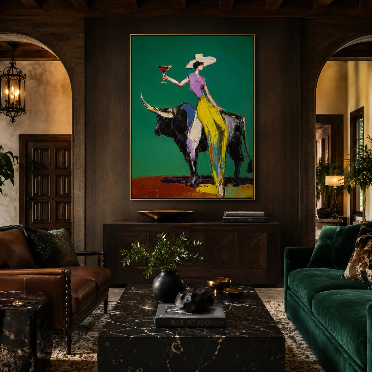 Western Cowboy Wall Art #AC024