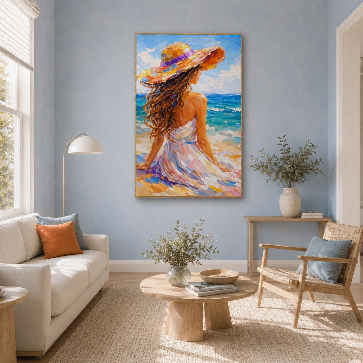 Abstract Portrait Wall Art #LA039