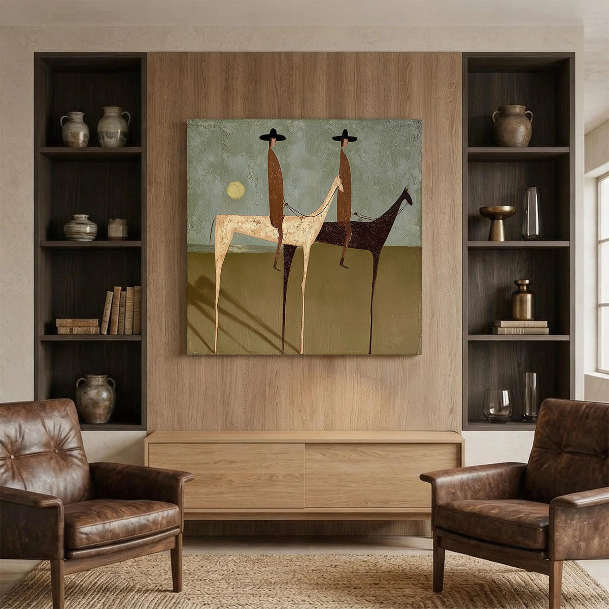 Western Cowboy Wall Art #AC079