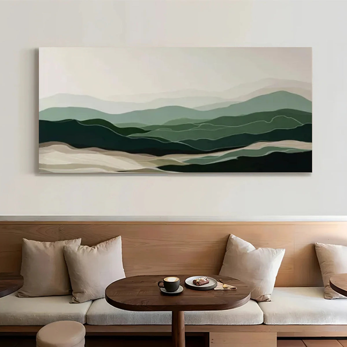 Abstract Mountain Wall Art #MM013