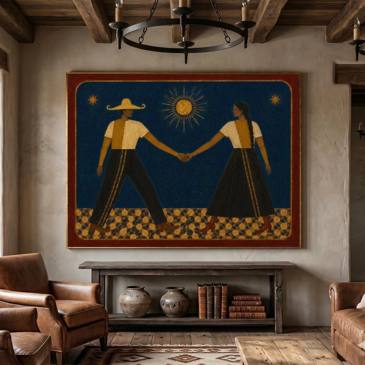 Western Cowboy Wall Art # AC108