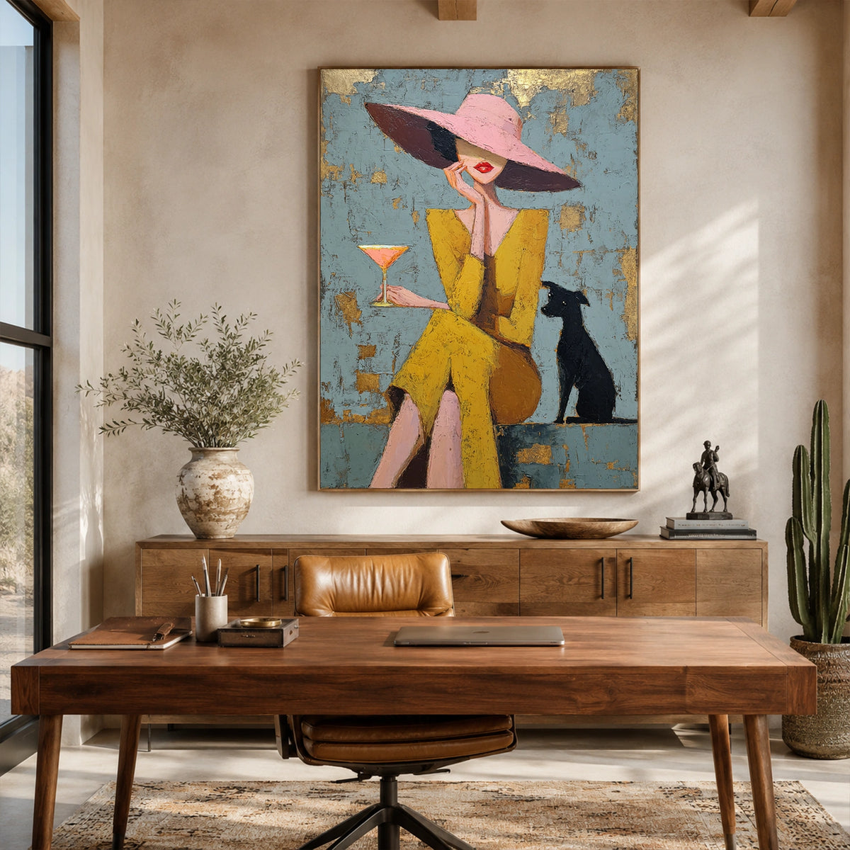 Western Cowboy Wall Art #AC038