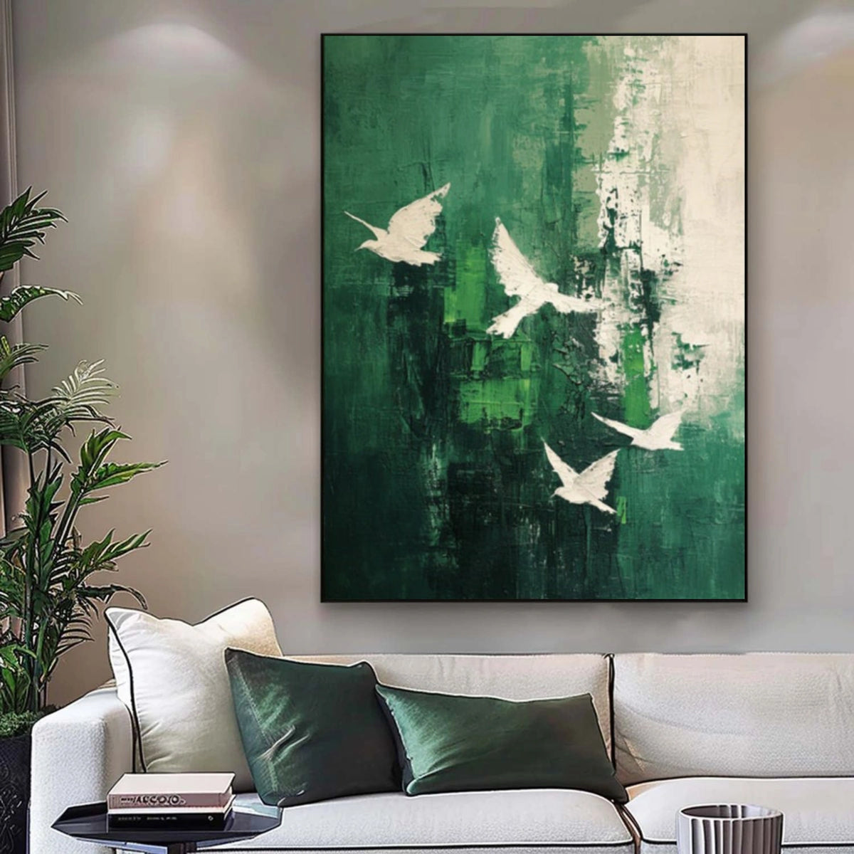 Abstract Animal Bird Wall Art #AN051