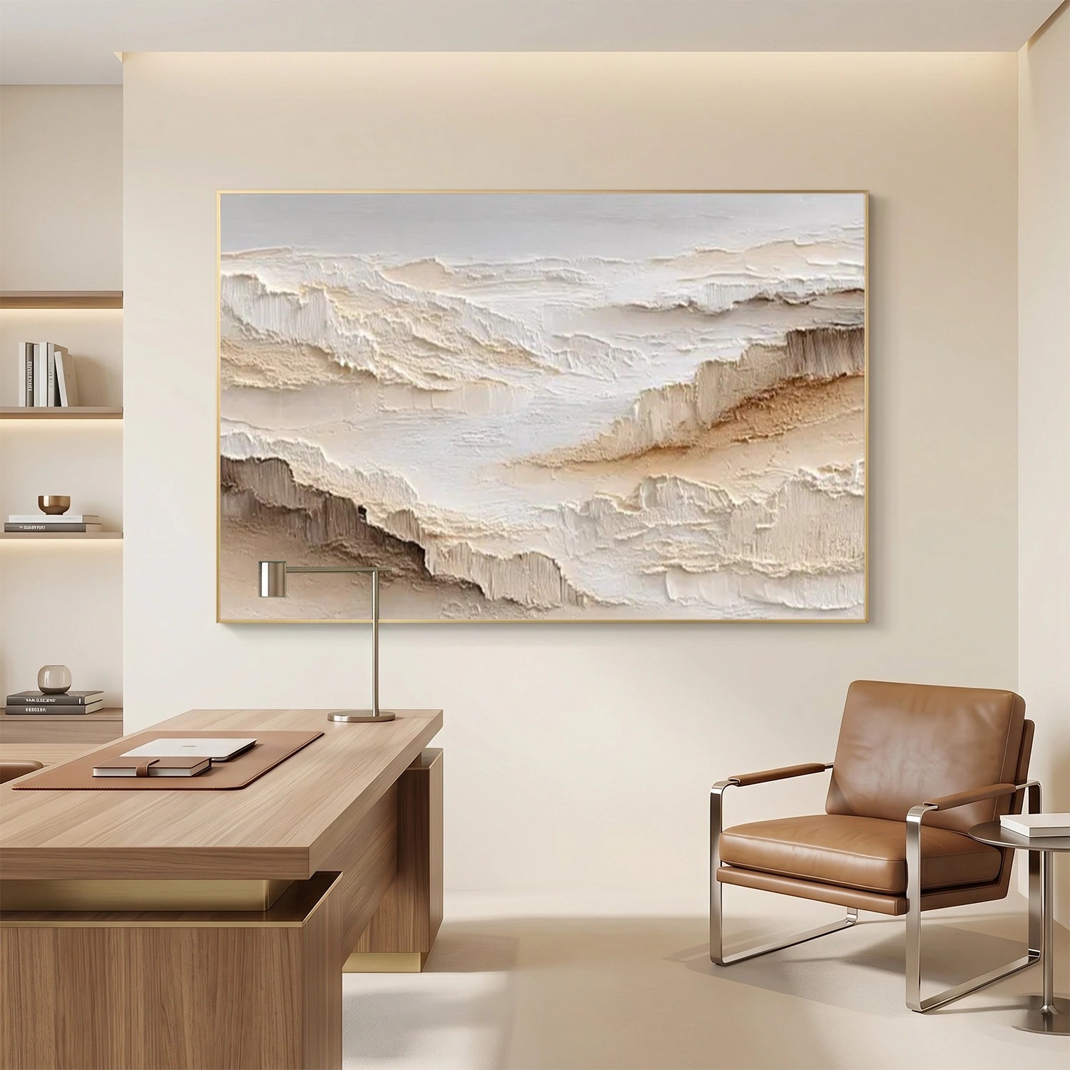 Abstract Mountain Textured Wall Art #MM018