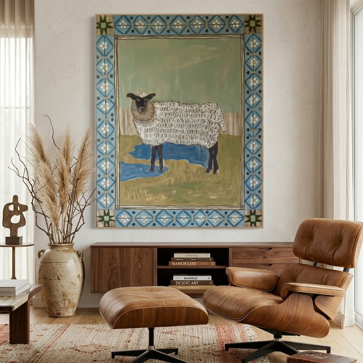 Western Cowboy Wall Art # AC131