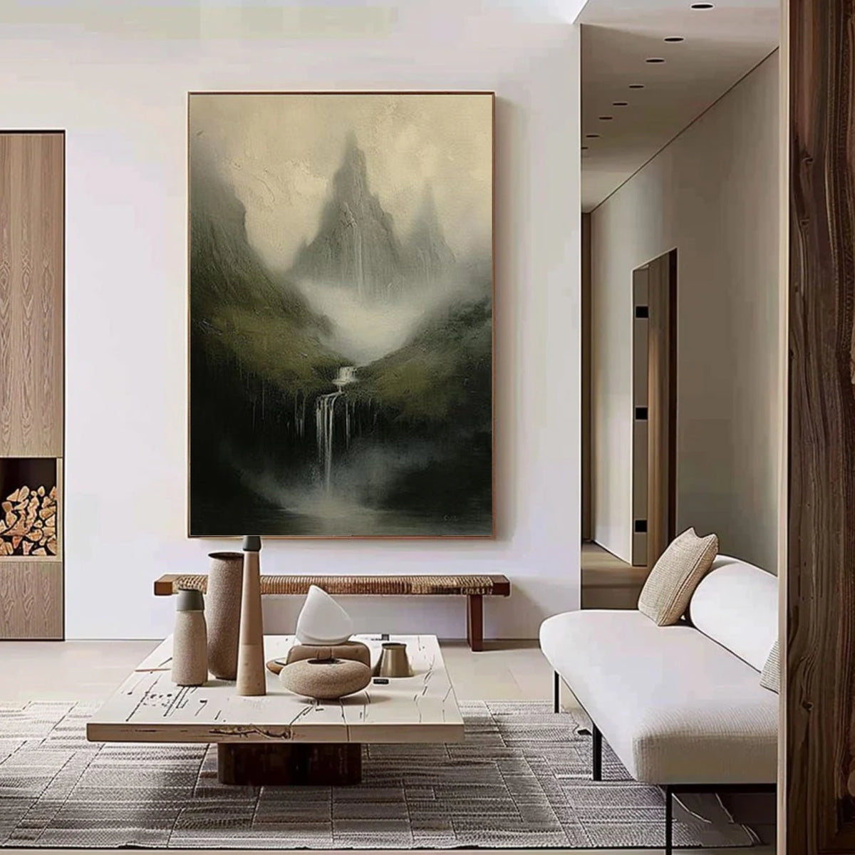 Abstract Mountain Wall Art #MM002