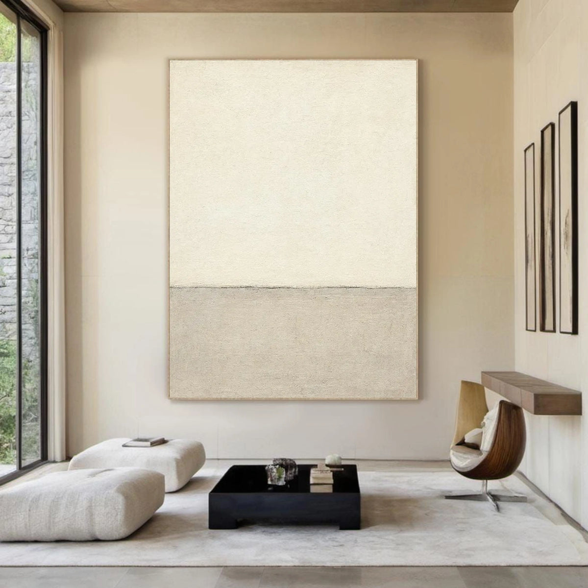 Beige Minimalist Wall Art #MW021