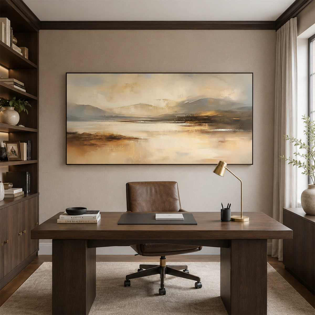 Abstract Mountain Wall Art #MM034