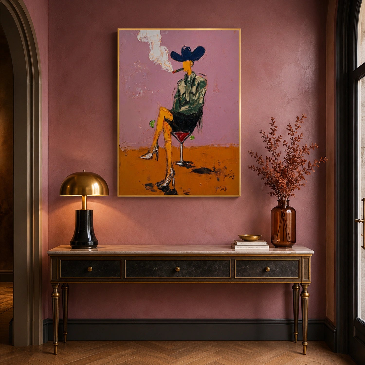 Western Cowboy Wall Art #AC050