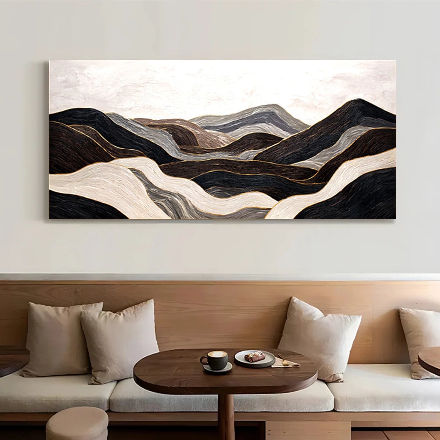 Abstract Mountain Wall Art #MM027