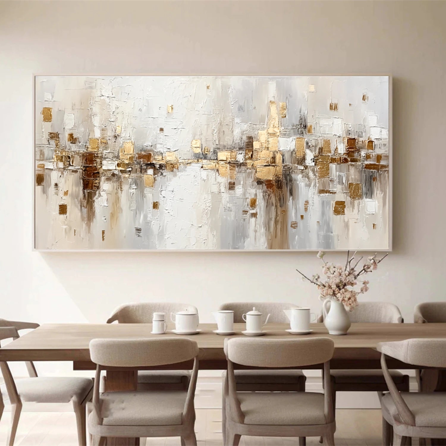 Abstract Textured Wall Art #AW014