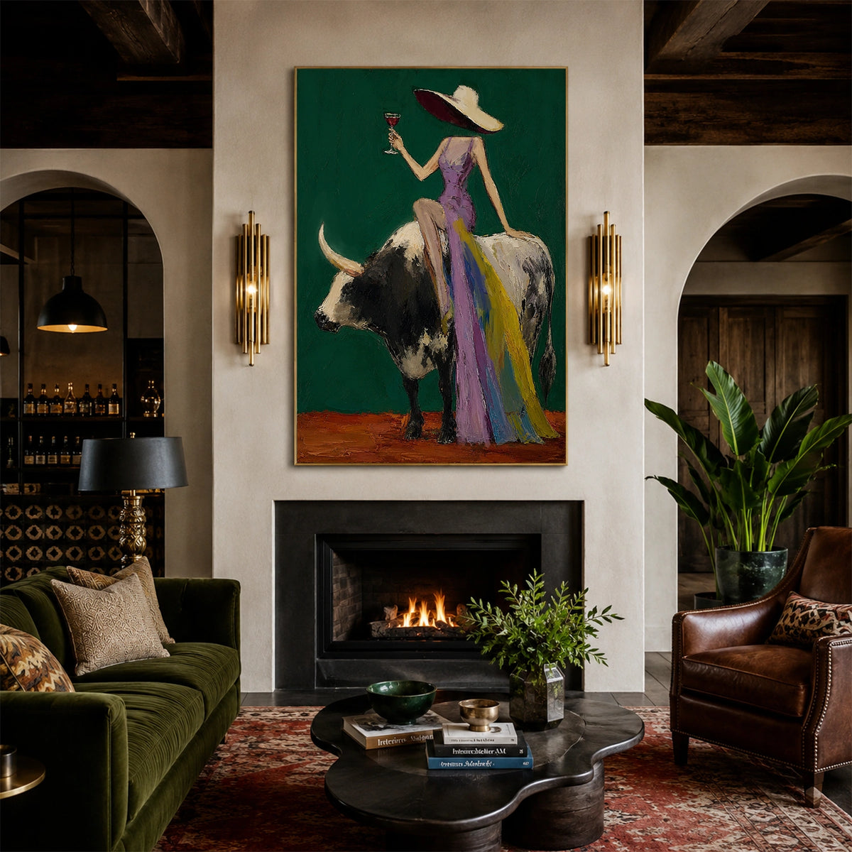 Western Cowboy Wall Art #AC026