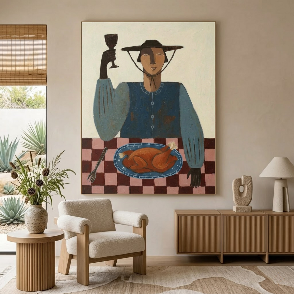 Western Cowboy Wall Art # AC117