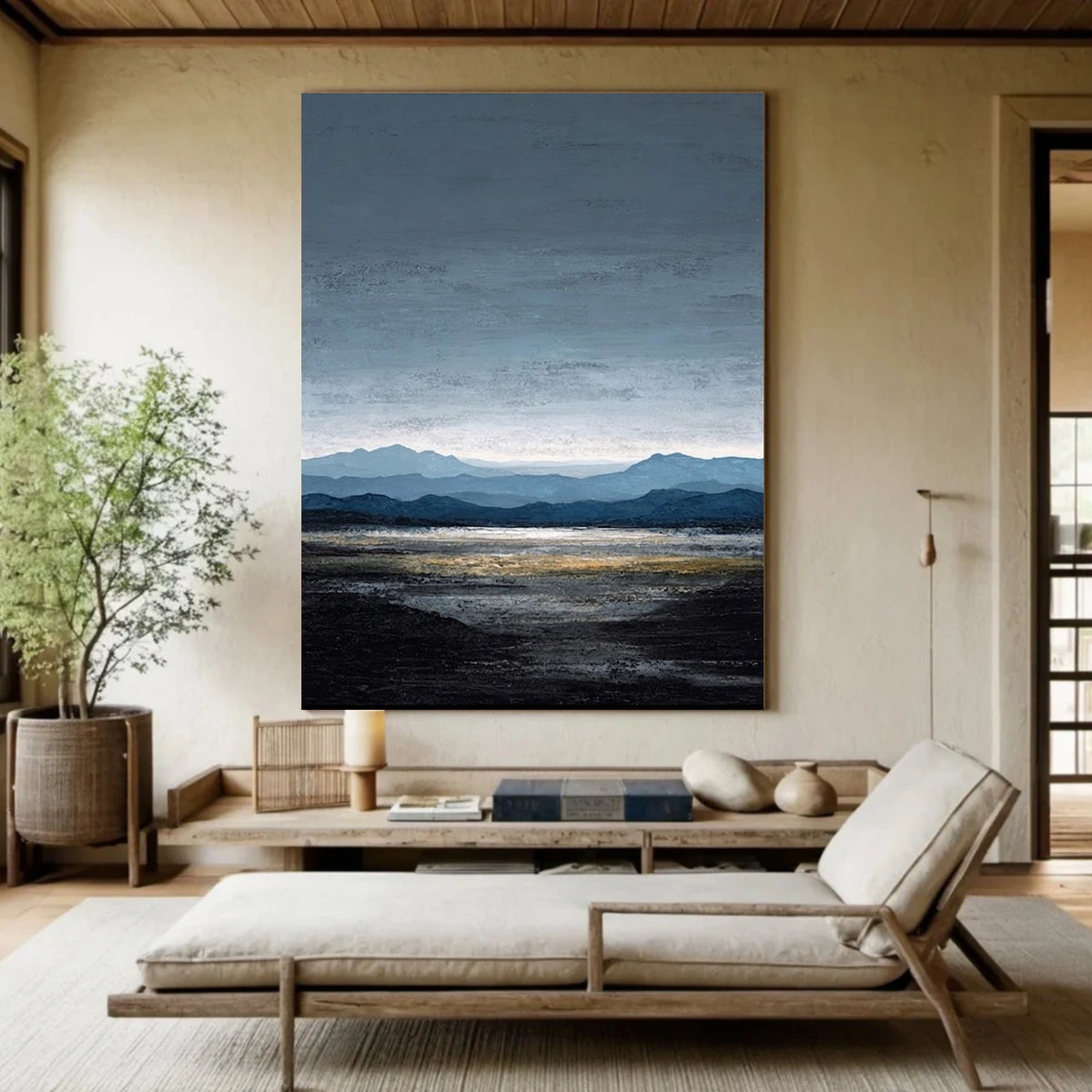 Abstract Mountain Wall Art #MM006