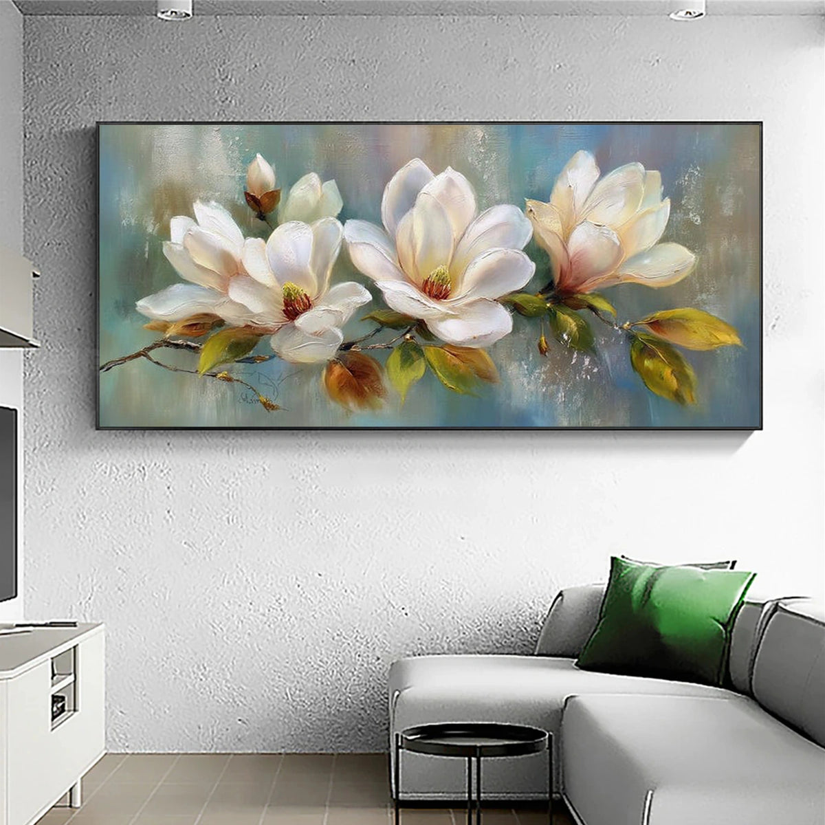 Abstract Flower And Tree Wall Art #FT037