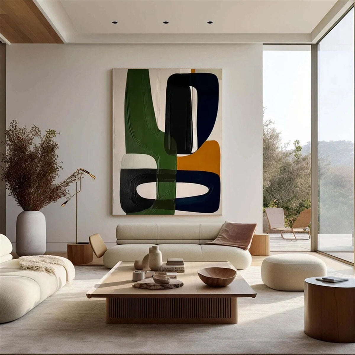 Abstract Textured Wall Art #AW035
