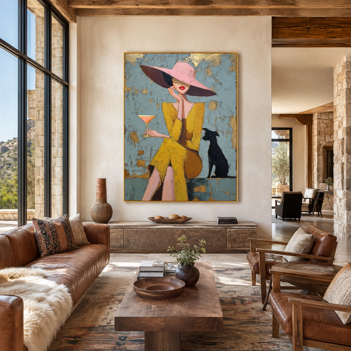 Western Cowboy Wall Art #AC038