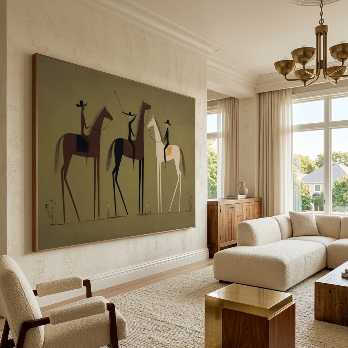 Western Cowboy Wall Art # AC124
