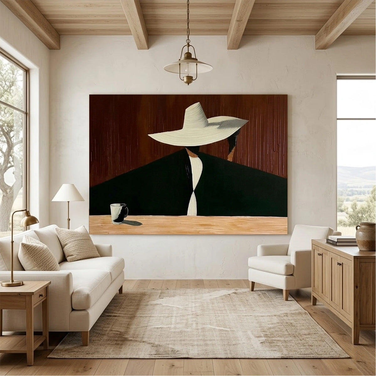 Western Cowboy Wall Art #AC054
