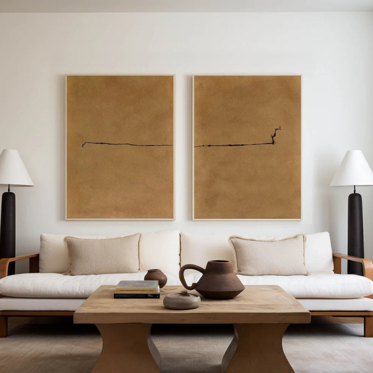 Wabi Sabi Wall Art Set of 2 #WS021