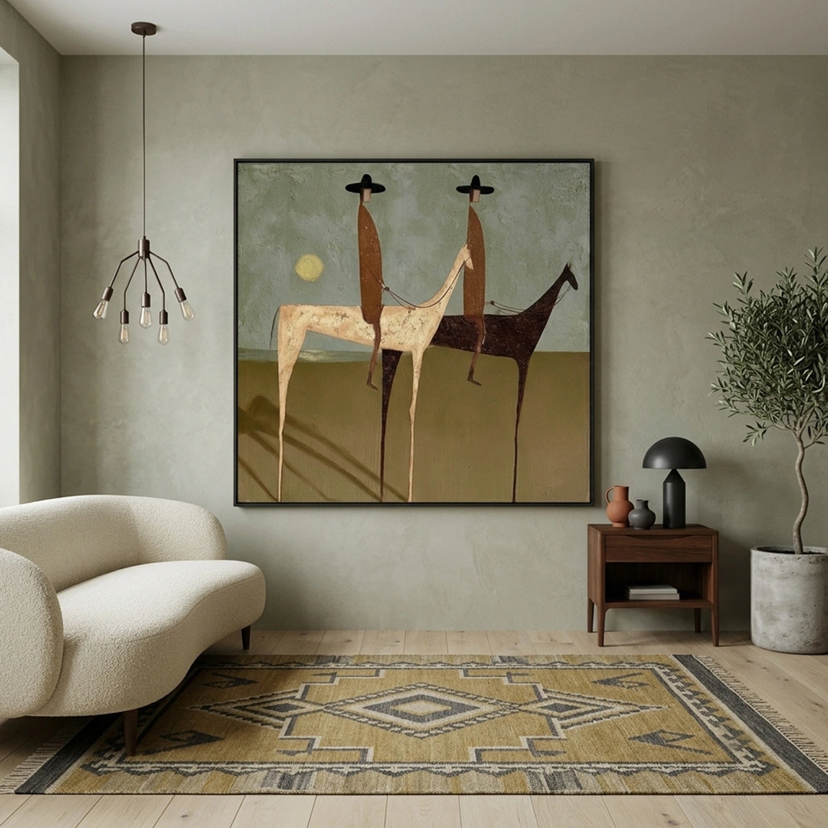 Western Cowboy Wall Art #AC079