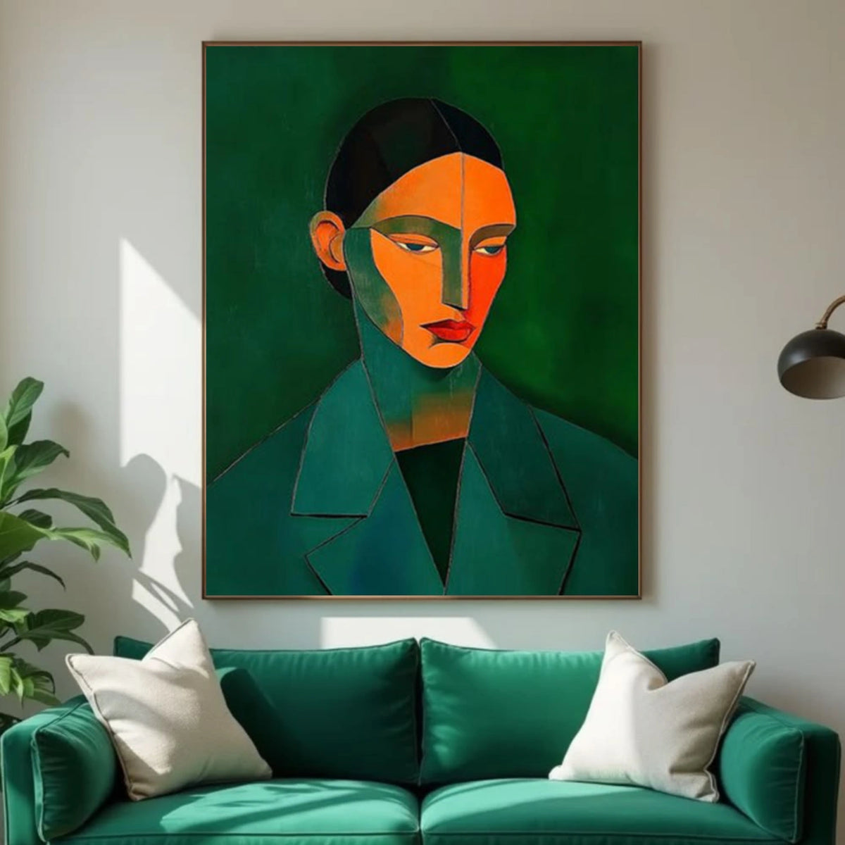 Abstract Portrait Wall Art #LA003