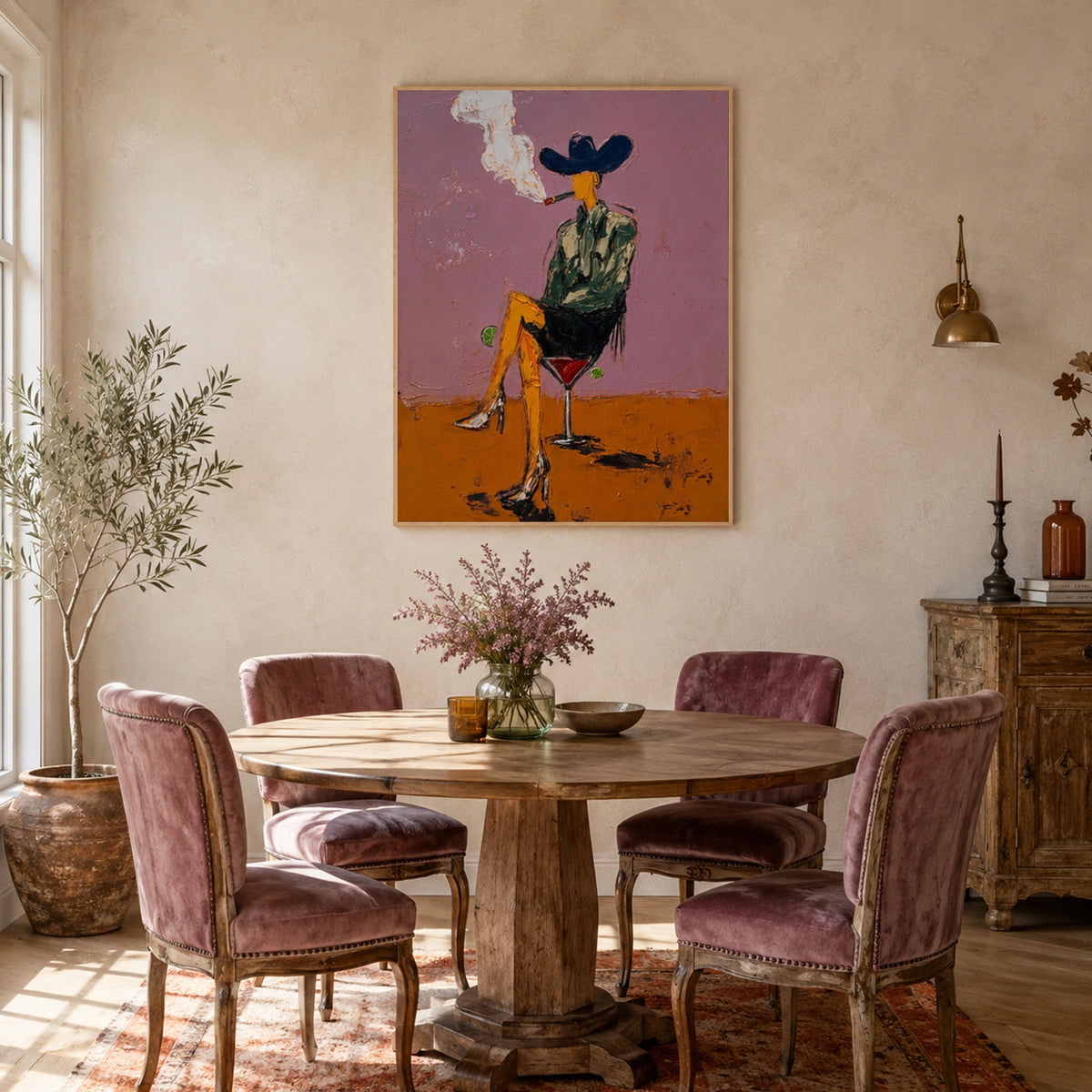 Western Cowboy Wall Art #AC050
