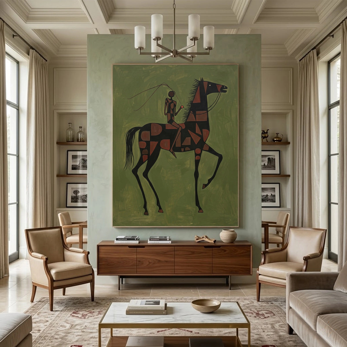 Western Cowboy Wall Art #AC091