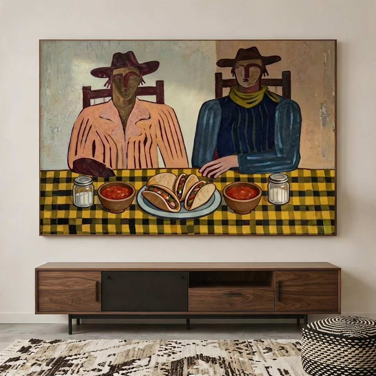 Western Cowboy Wall Art # AC129