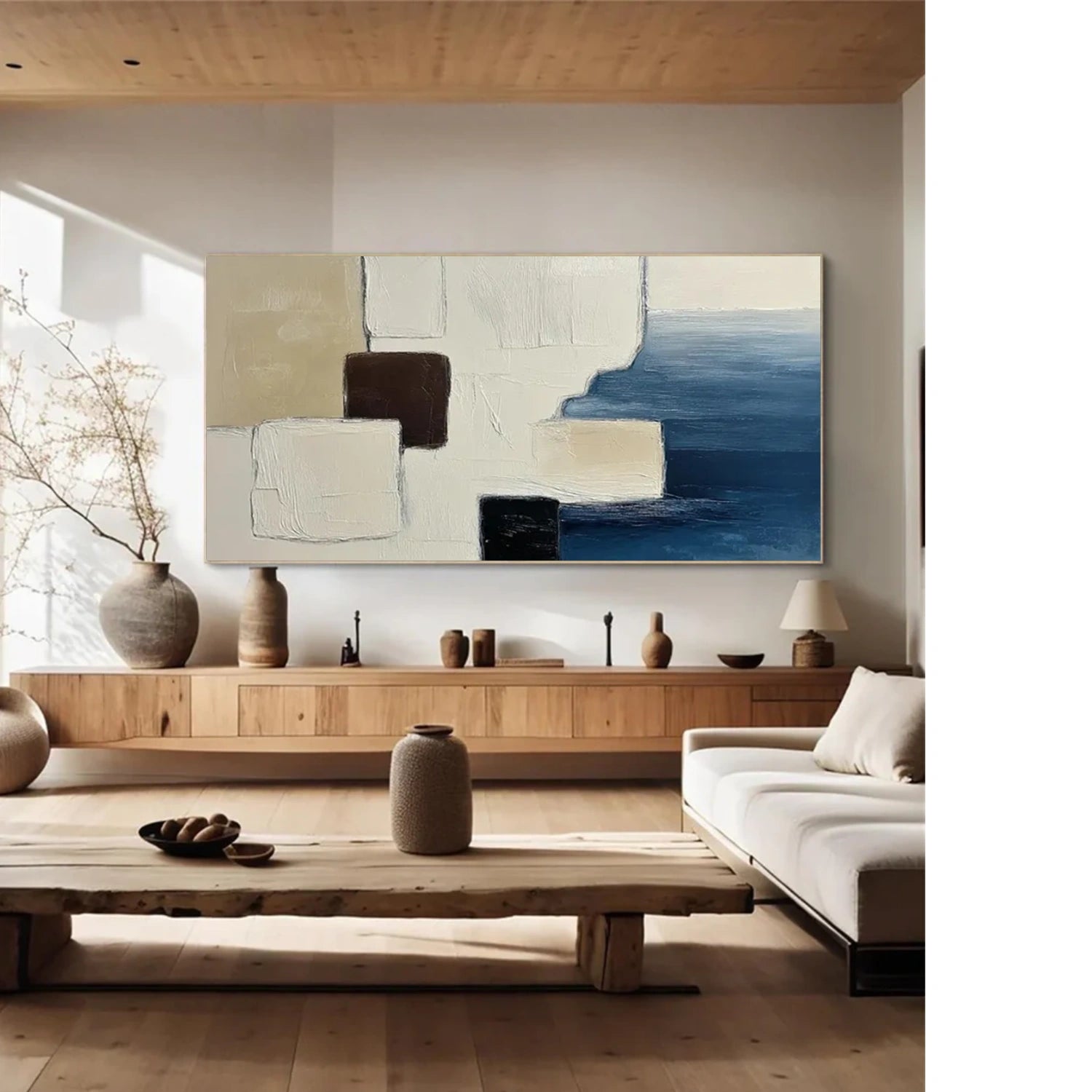 Abstract Textured Wall Art #AW033