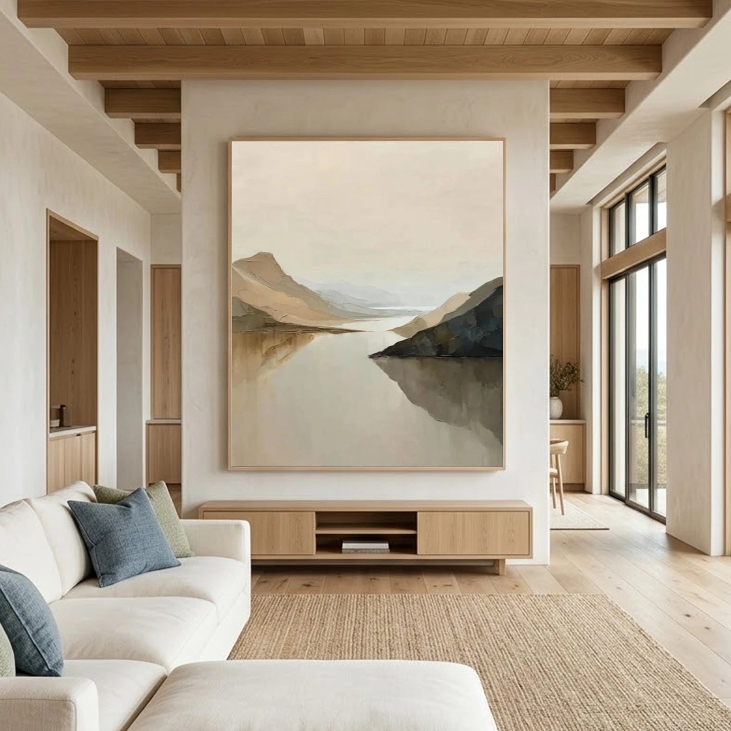 Abstract Mountain Wall Art #MM009