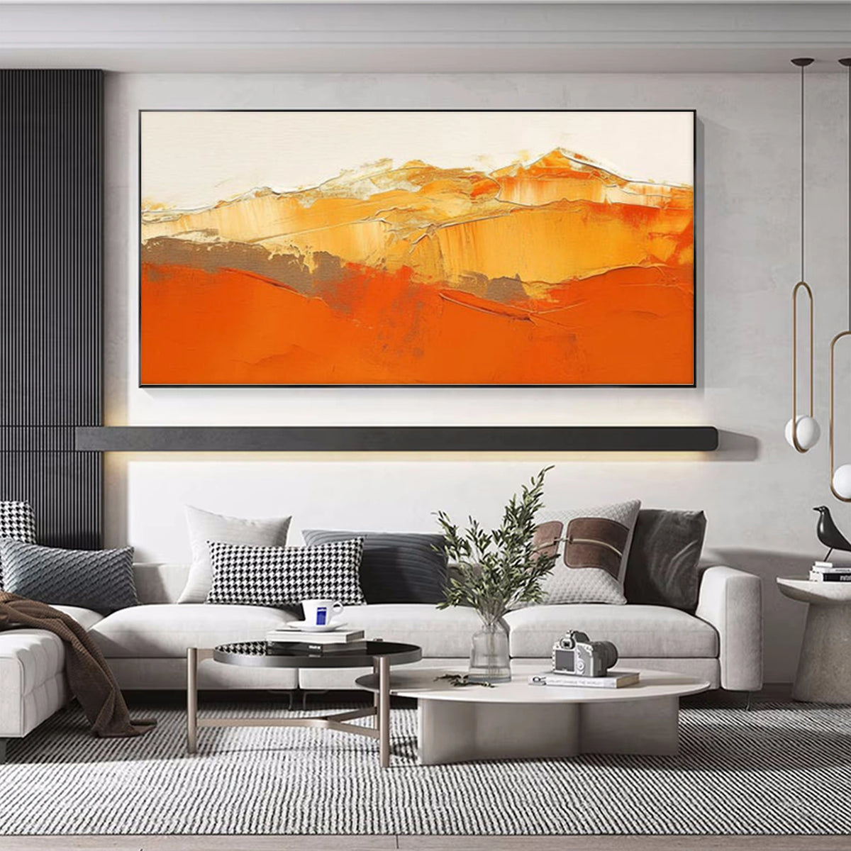 Abstract Mountain Wall Art #MM014