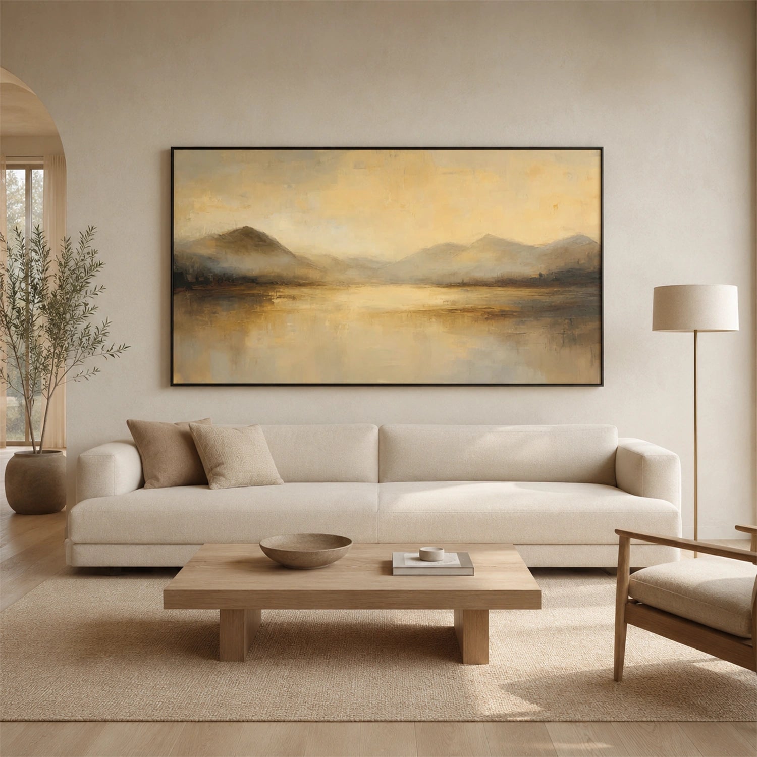 Abstract Mountain Wall Art #MM032