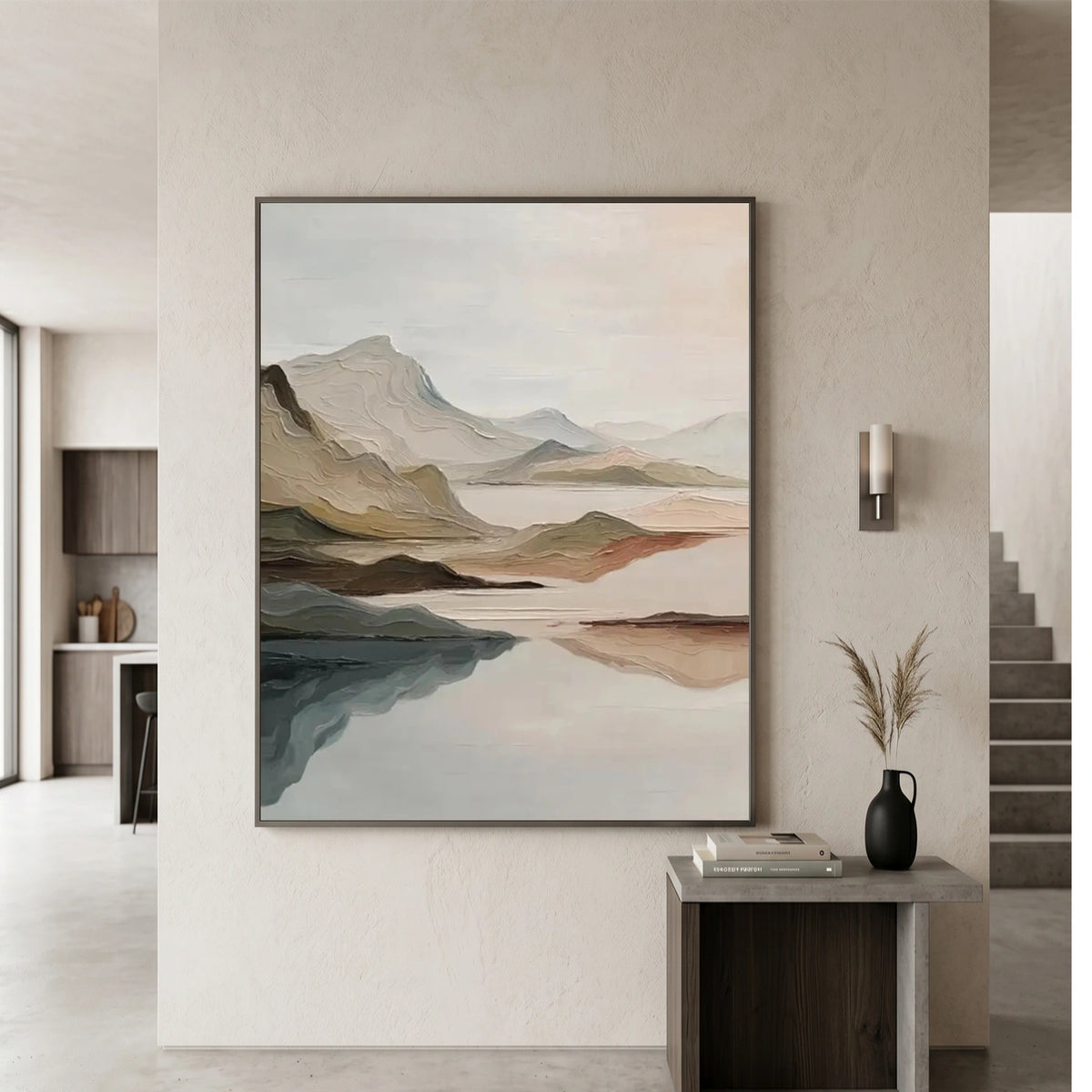 Abstract Mountain Wall Art #MM007