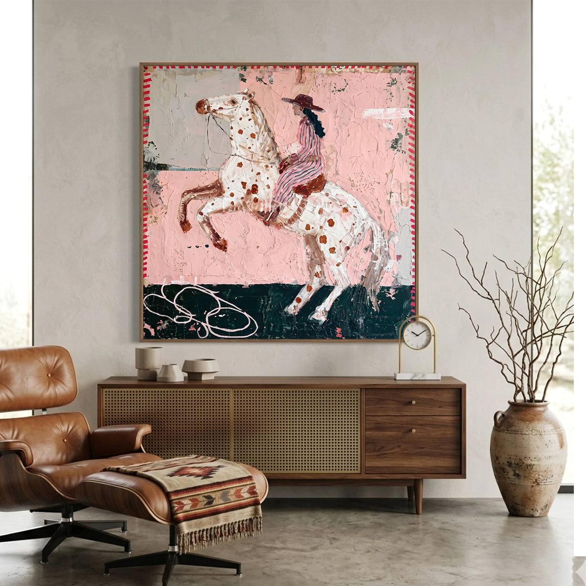 Western Cowboy Wall Art # AC115