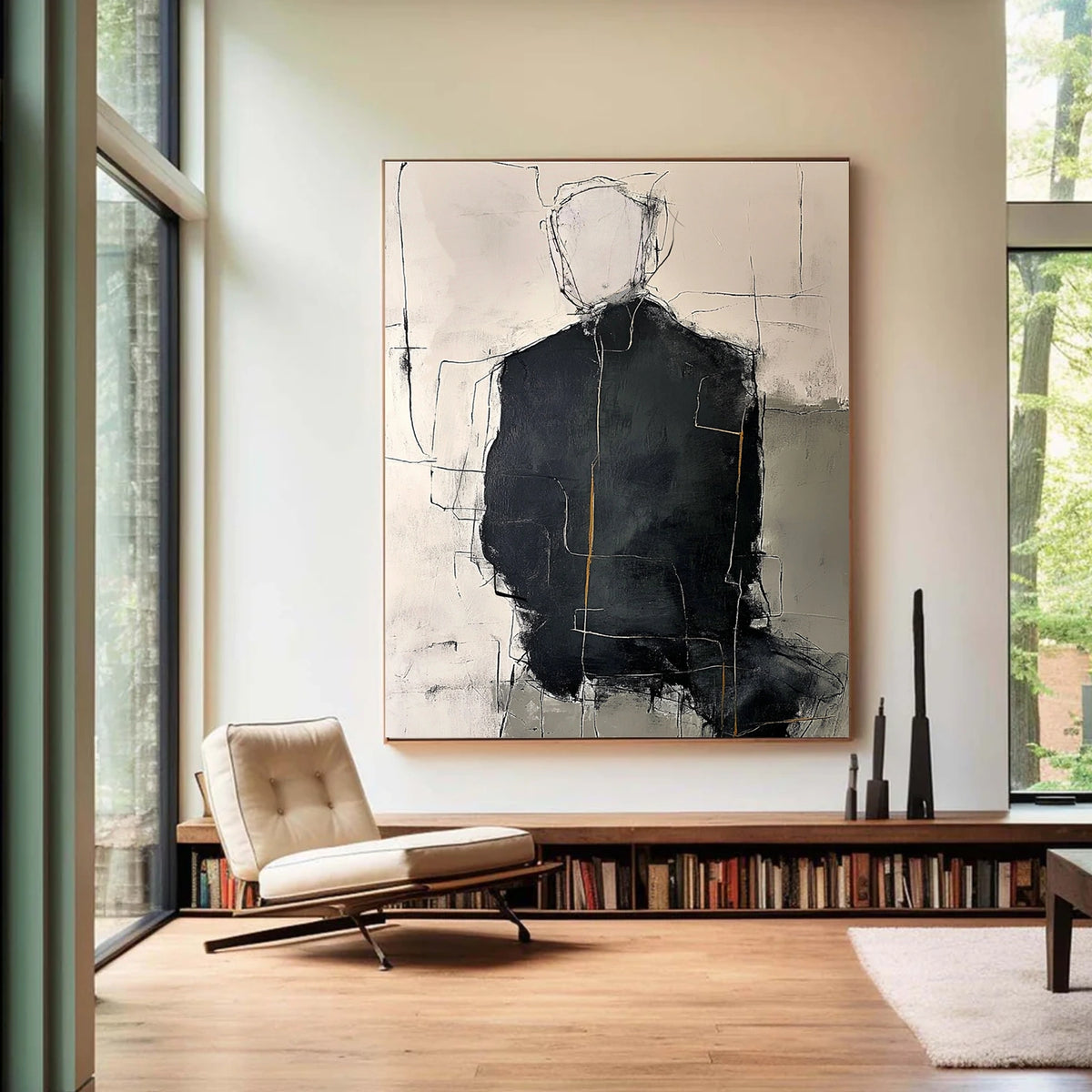 Abstract Portrait Wall Art #LA012