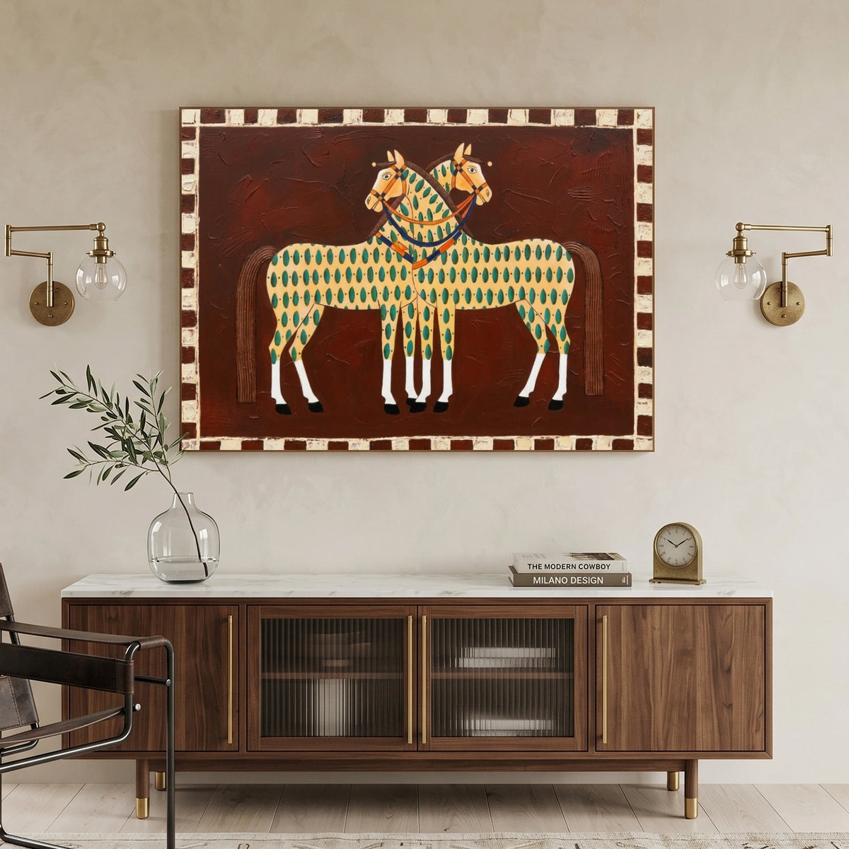 Western Cowboy Wall Art # AC106