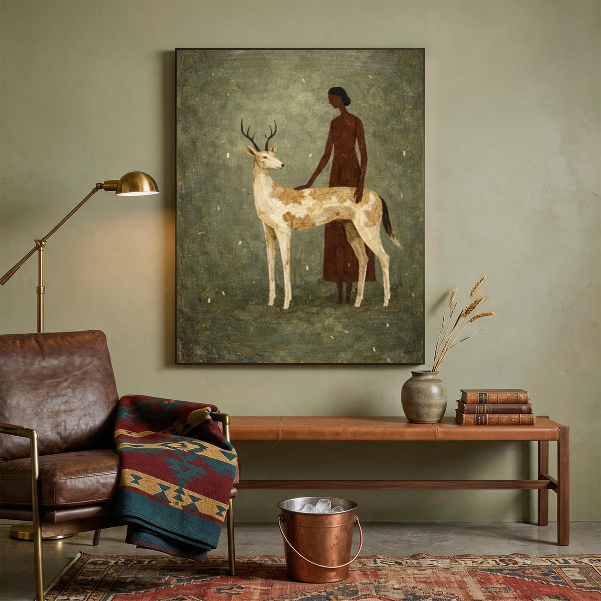 Western Cowboy Wall Art #AC 134