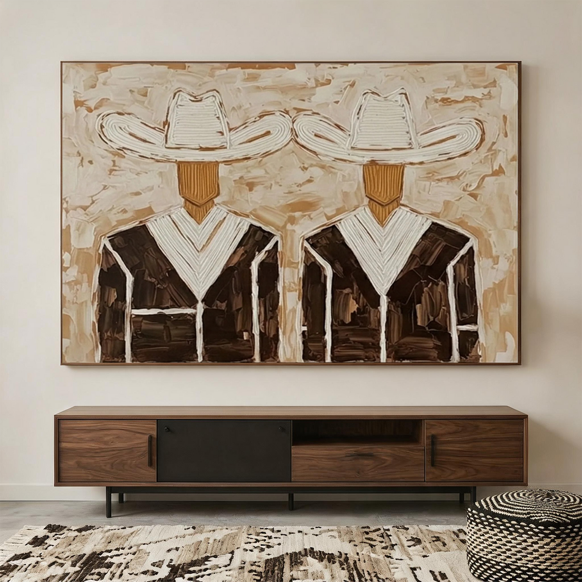 Western Cowboy Wall Art #AC 150