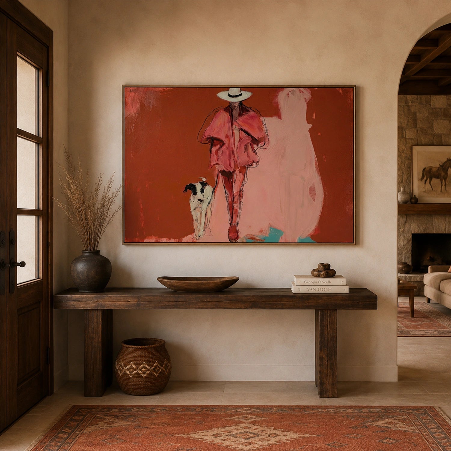 Western Cowboy Wall Art #AC030