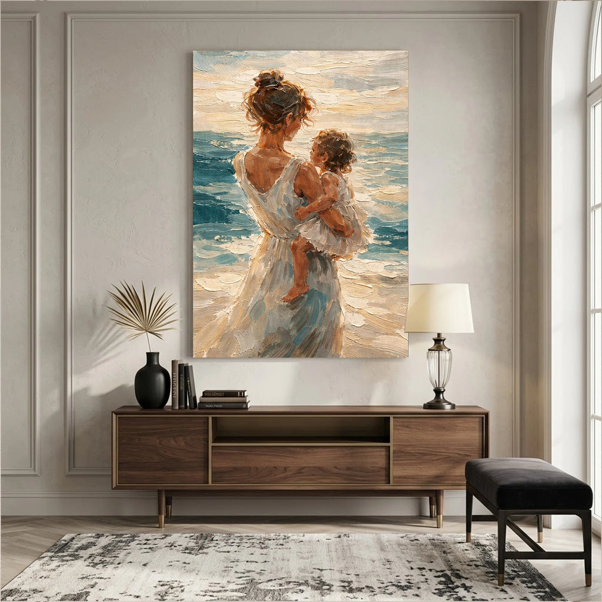 Abstract Portrait Wall Art #LA040