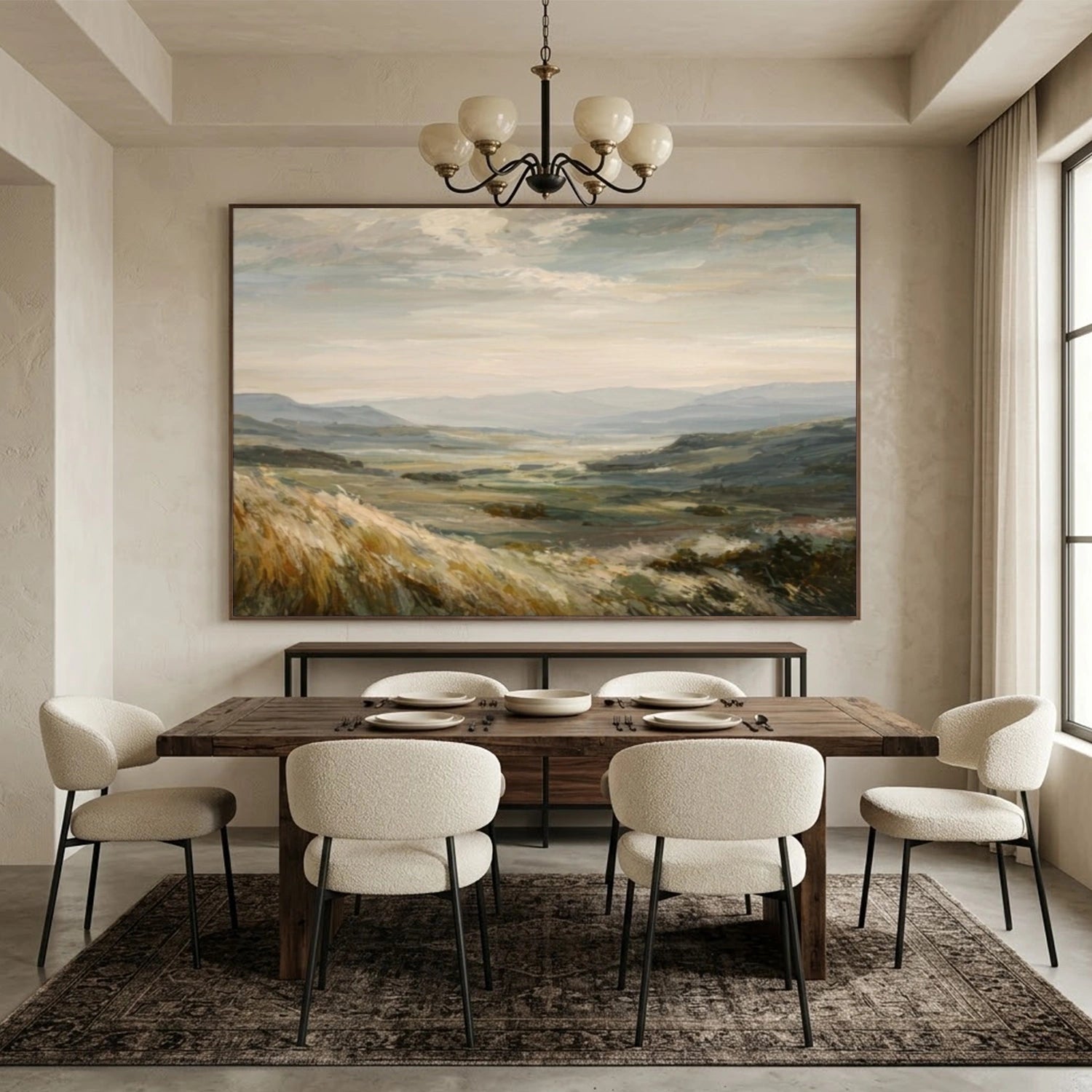 Abstract Mountain Wall Art #MM021