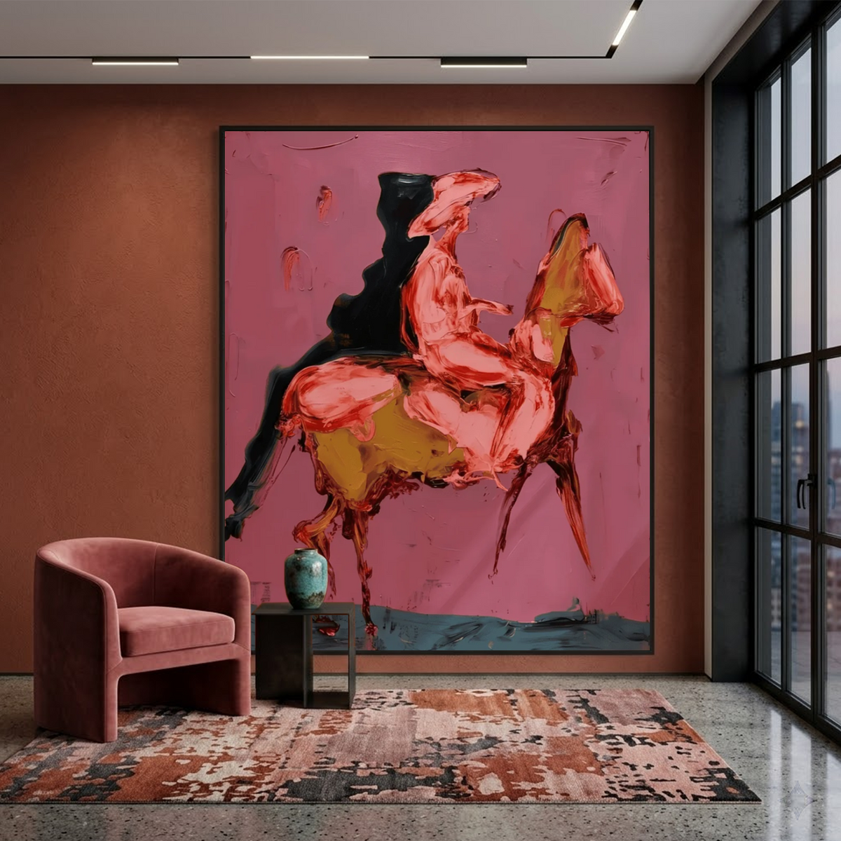 Western Cowboy Wall Art # AC119